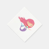 Mermaid Party Napkins Servet (Hoek)