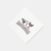 Mermaid Party Pink Napkins Servet (Hoek)