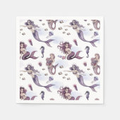 Mermaid Party Pirate Napkins Servet (Voorkant)