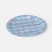 Mermaid party plates  papieren bordje (Gekanteld)