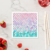 Mermaid Party Supplies, Paper Napkins Servet (Insitu)