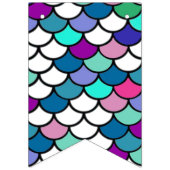 "Mermaid Party"  Vlaggetjes (Tweede vlag)