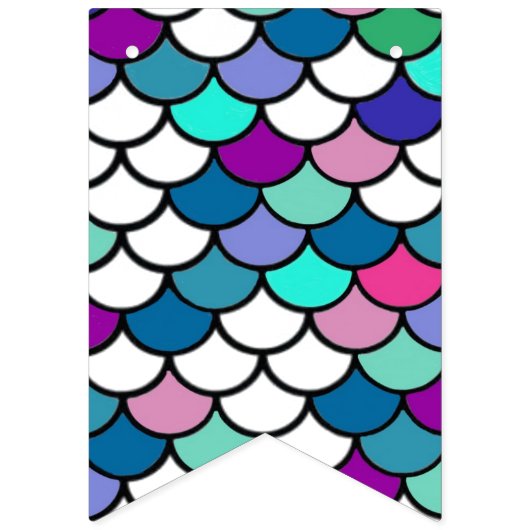 "Mermaid Party"  Vlaggetjes (Tweede vlag)