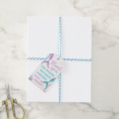 Mermaid Party voor Labels Cadeaulabel (Met Touw)