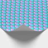 Mermaid-patroon Cadeaupapier (Hoek)