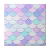 Mermaid-patroon Tegeltje (Voorkant)