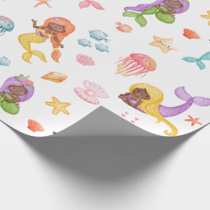 Mermaid Pattern Cadeaupapier