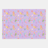 Mermaid Pattern Inpakpapier Vel (Voorkant 2)