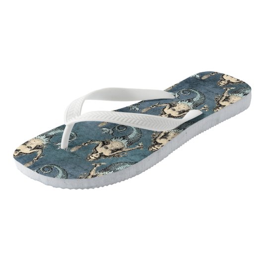  Mermaid Pattern Teenslippers (Schuin)