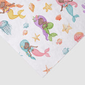 Mermaid Pattern Tissuepapier (Detail)