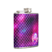 Mermaid Pearls en Scales Monogram Roze ID600 Heupfles (Rechts)