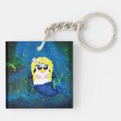 Mermaid Penguin Sleutelhanger (Achterkant)