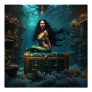 Mermaid Perfect Poster