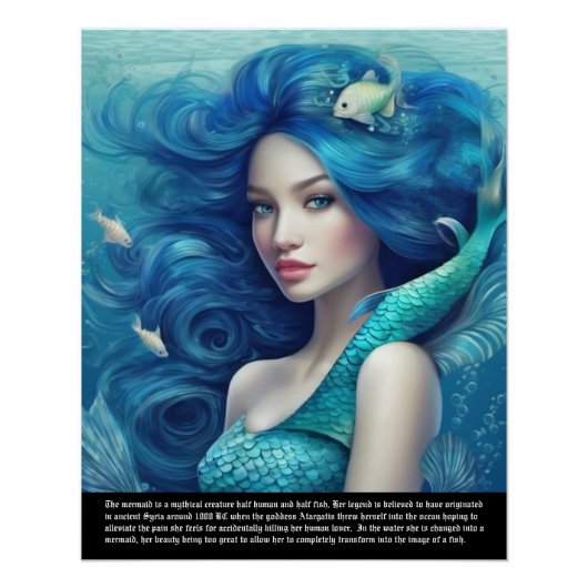Mermaid Perfect Poster (Voorkant)