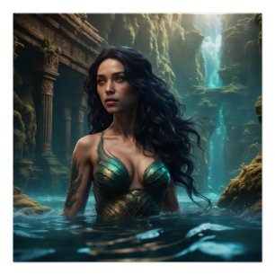 Mermaid Perfect Poster