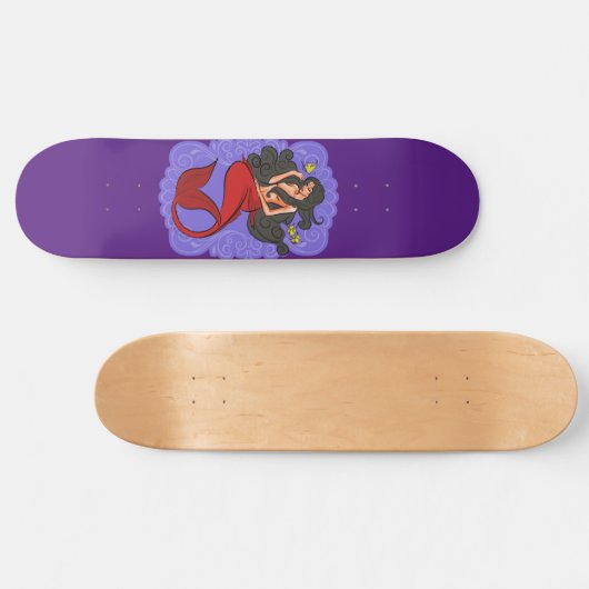 Mermaid Persoonlijk Skateboard (Horizontaal)