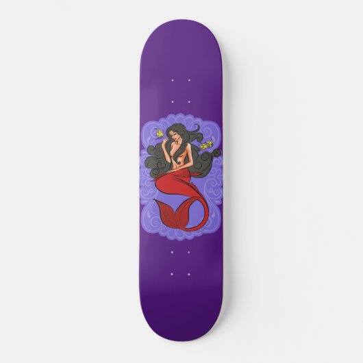 Mermaid Persoonlijk Skateboard (Voorkant)