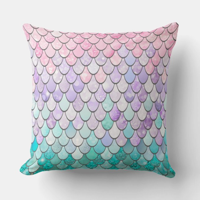 Mermaid Pillow Kussen (Voorkant)