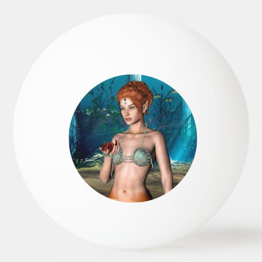 Mermaid Pingpongbal (Voorkant)