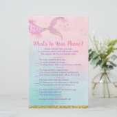 Mermaid Pink Gold wat er in je telefoonschoenen zi (Staand voorkant)