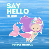 Mermaid Pink Zee vrienden Sticker