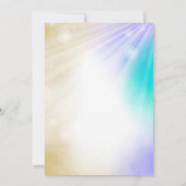 Mermaid Pirate Birthday Invitation Siblings Party Kaart (Achterkant)