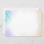 Mermaid Pirate Birthday Invitation Siblings Party Kaart (Achterkant)