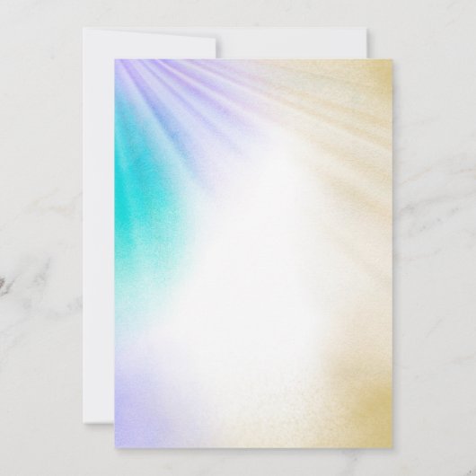 Mermaid Pirate Birthday Invitation Siblings Party Kaart (Achterkant)