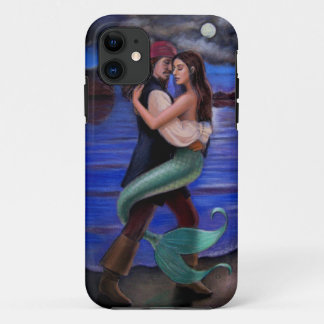 Mermaid & Pirate Love Fantasy Art iPhone 5 Hoesje