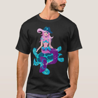 Mermaid Pirate Women Mannen Children T-shirt