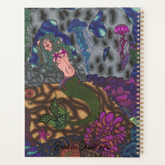 Mermaid Planner (Achterkant)