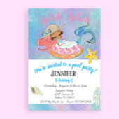 Mermaid Pool Birthday Party Budget Rainbow