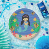 Mermaid Pool Party Papieren Bordje (Feest)