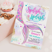 Mermaid Pool Party Pink Mermaid under Zee Kaart