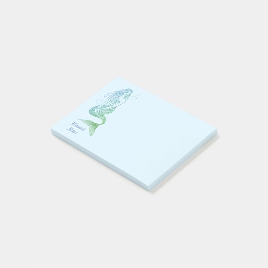 Mermaid Post-It Notes (Schuin)