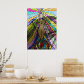 Mermaid poster (Keuken)