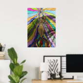 Mermaid poster (Thuiskantoor)