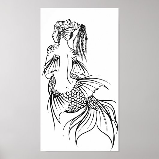 Mermaid Poster (Voorkant)