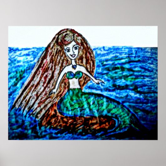 Mermaid Poster (Voorkant)