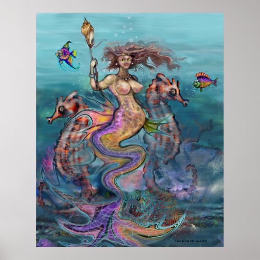 Mermaid Poster (Voorkant)