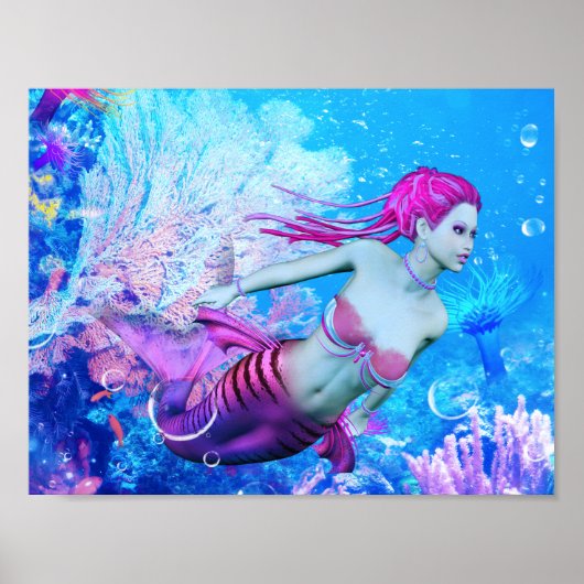 Mermaid Poster (Voorkant)