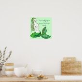 Mermaid Poster (Keuken)