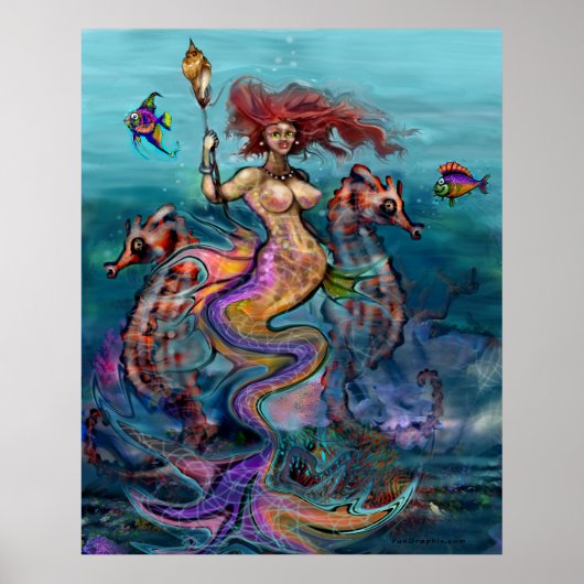 Mermaid Poster (Voorkant)