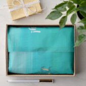 Mermaid princess aquamarine oceaanwater tissuepapier