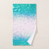 Mermaid Princess Glitter #2 (Faux Glitter) #art Bad Handdoek (Handdoek)