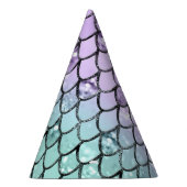 Mermaid Princess Glitter Scales #2 Feesthoedjes (Rechts)