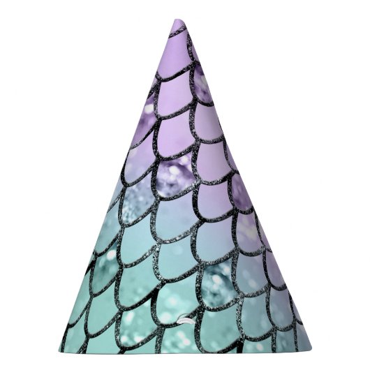 Mermaid Princess Glitter Scales #2 Feesthoedjes (Rechts)