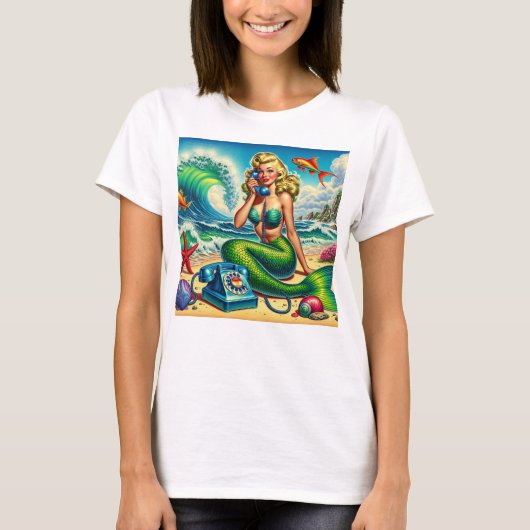 Mermaid Princess T-shirt (Voorkant)