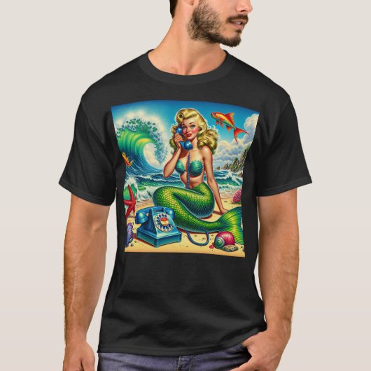 Mermaid Princess T-shirt (Voorkant)