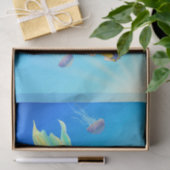  Mermaid Princess zwemt naar het oppervlak Tissuepapier (Geschenk)